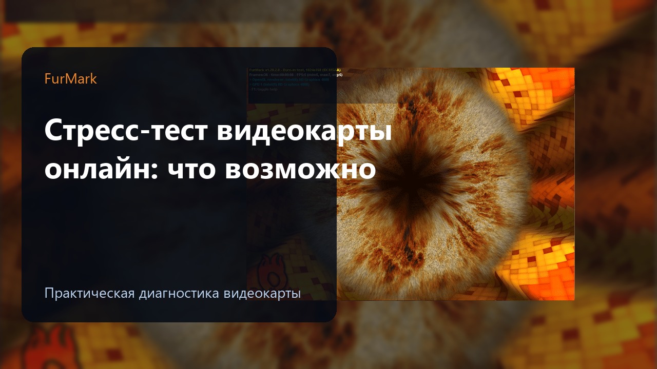 Стресс-тест видеокарты онлайн